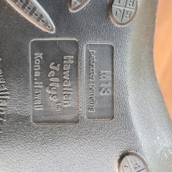 Hawaiian Jellys Slide Men's Flip Flop Thong Flat Sandals Sz 13 - Picture 6 of 8